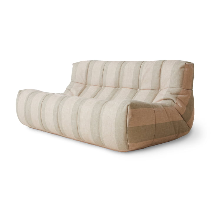 HKliving - Lazy Lounge Sofa, 2-Sitzer, lodge