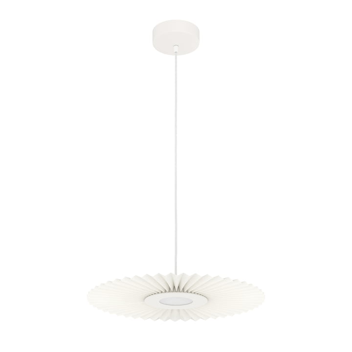 Hartô - Carmen LED-Pendelleuchte light S, Ø 50 cm, weiß (RAL 9016)