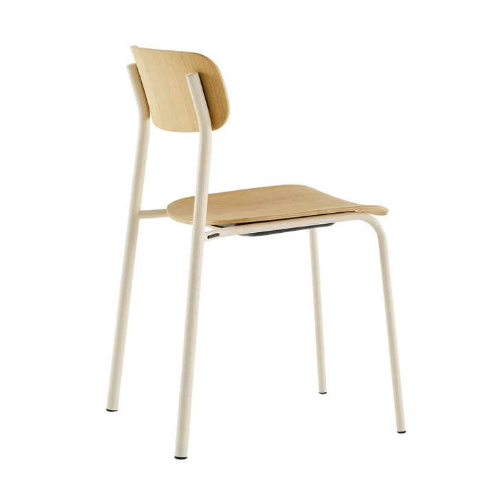 Thonet S 243 Stuhl Chrom Nussbaum Klar Lackiert