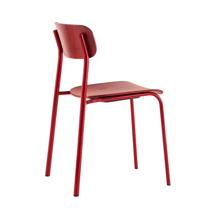 Thonet S 243 Stuhl Chrom Nussbaum Klar Lackiert