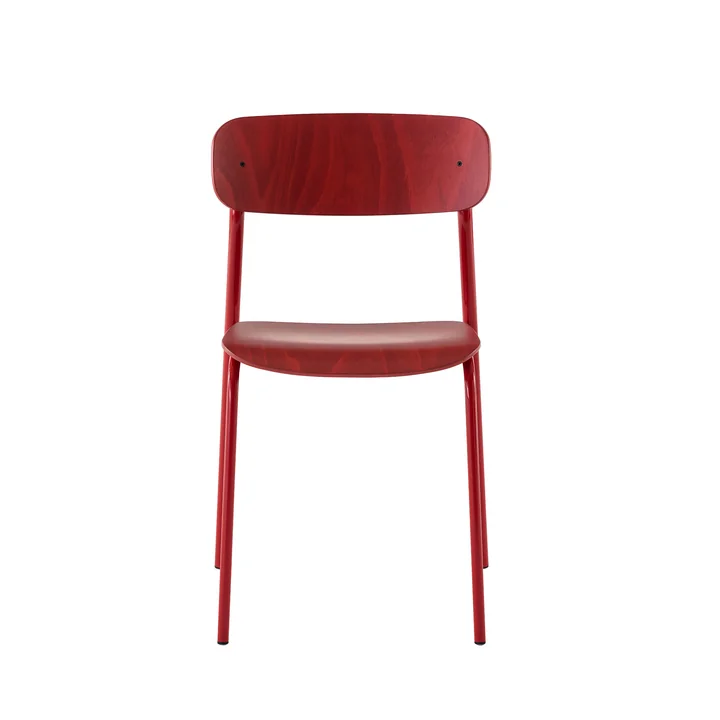 Thonet S 243 Stuhl Chrom Nussbaum Klar Lackiert