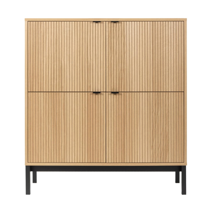 Nuuck - Sami Highboard 110 cm, Eiche natur