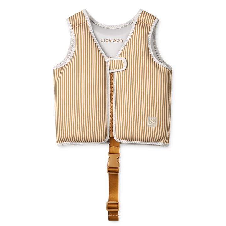 LIEWOOD - Dove Schwimmweste, 19 - 30 kg, stripes: sandy / golden caramel