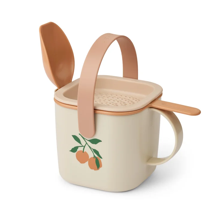 LIEWOOD - Roald Sandkasten-Set, peach / seahell (5-tlg.)