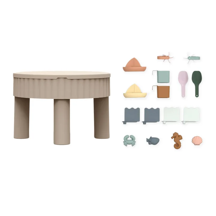 LIEWOOD - Sepp Spieltisch, 80 x 76 cm, sandy multi mix