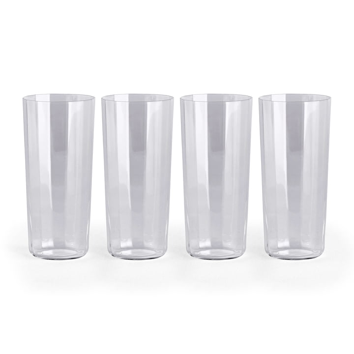 HAY - Angle Glas, hoch, klar (4 Stück)