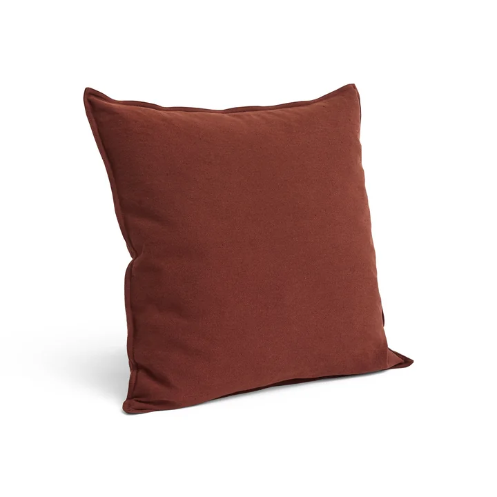 HAY - Linen Kissen, 50 x 50 cm, iron red
