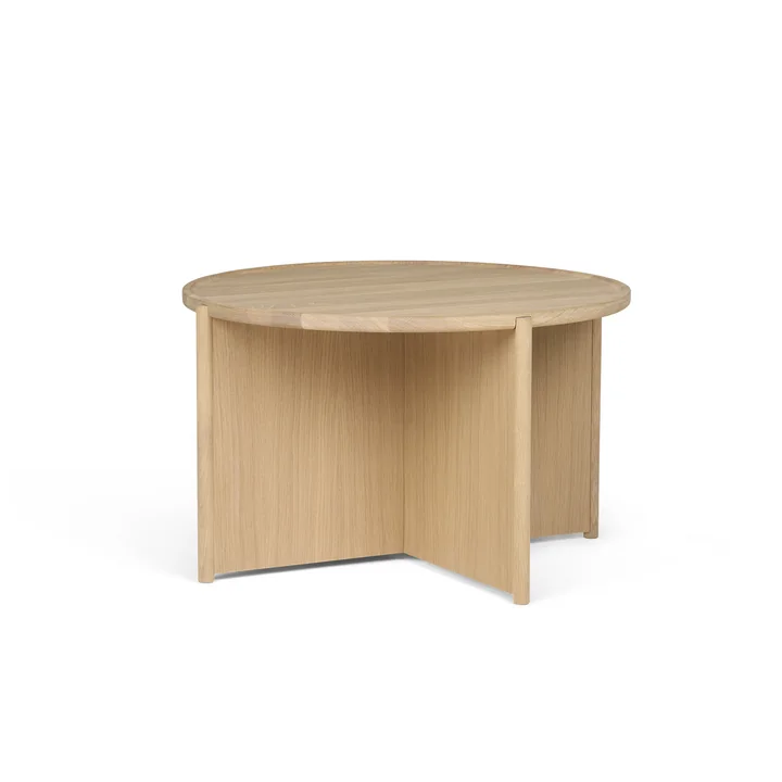 Northern - Cling Kaffeetisch, Ø 70 x H 43 cm, Eiche geölt