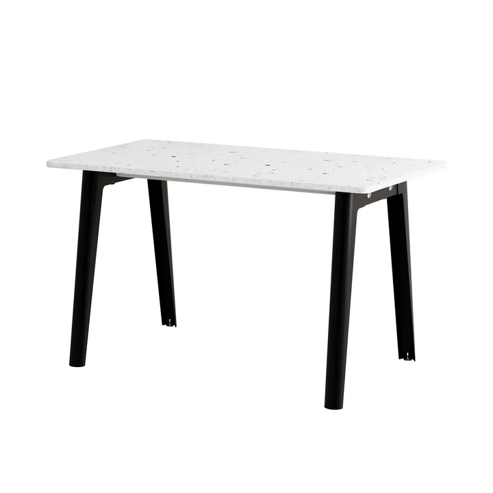 TipToe - NEW MODERN Venezia Schreibtisch, 75 x 130 cm, graphite black