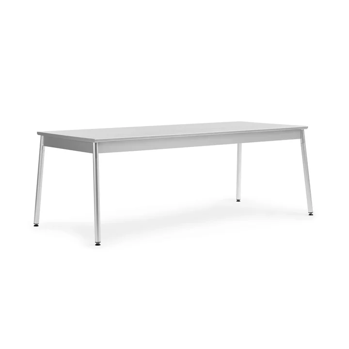 Ex Gartenesstisch, 200 x 89 cm, Aluminium von Normann Copenhagen