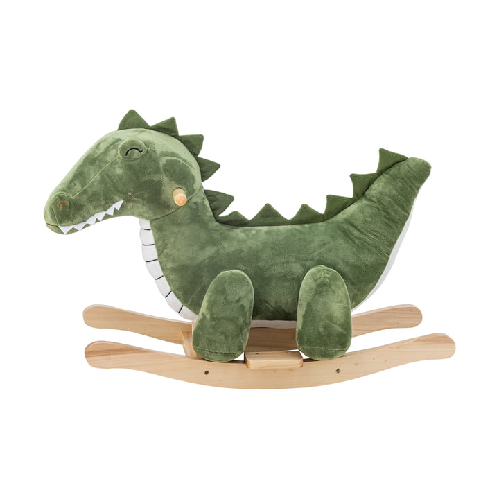 Bloomingville Mini - Arni Schaukelspielzeug, Krokodil, grün