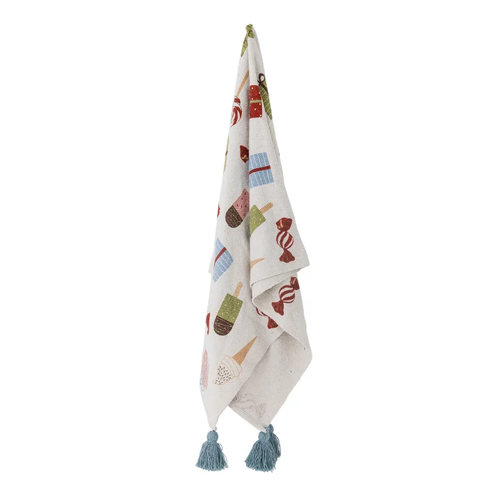 Bloomingville Mini - Sweets Decke, 130 x 160 cm, mehrfarbig
