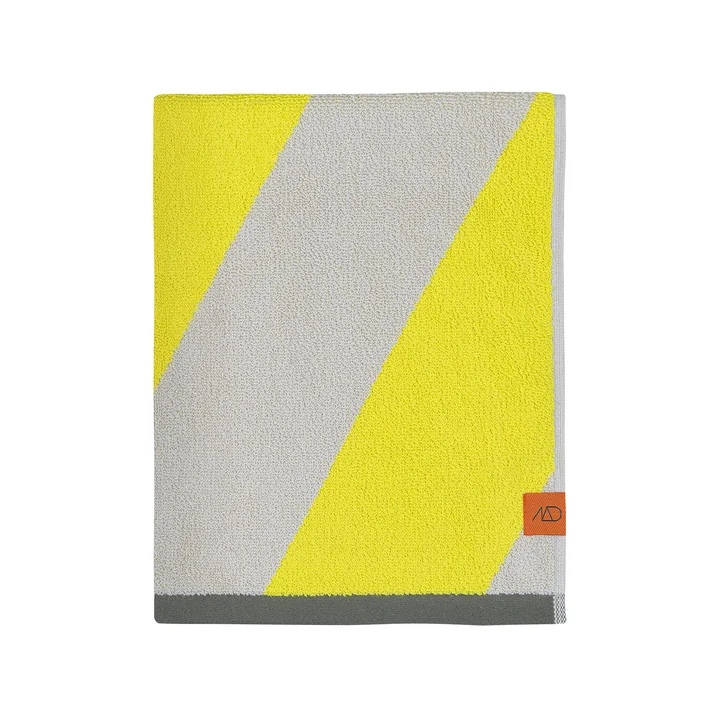 Mette Ditmer - Diagonal Handtuch, 50 x 90 cm, gelb