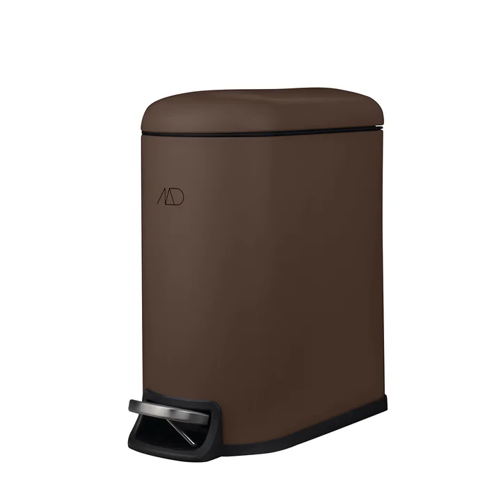 Mette Ditmer - Mini Walther Pedaleimer, braun