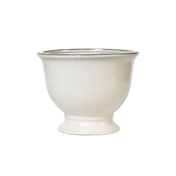 Broste Copenhagen - Annabella Blumentopf Ø 24,5 x 19 cm, beige