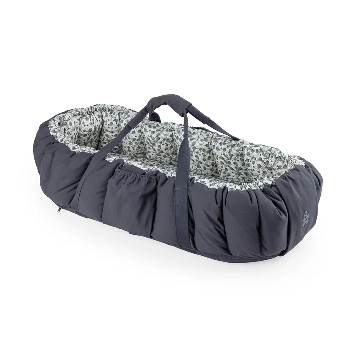 Sebra - 3-in-1 Baby Nestchen, blue olive