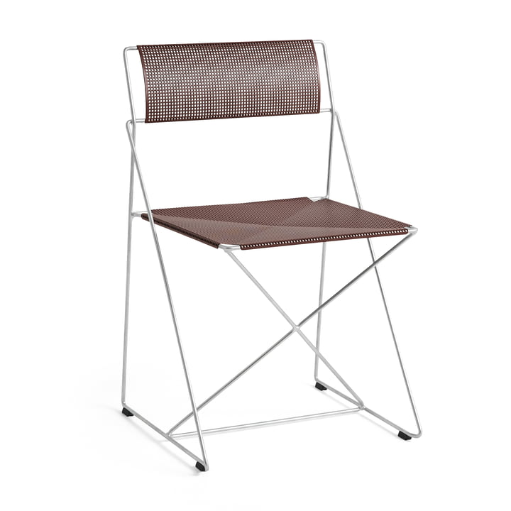 HAY - X-Line Stuhl, Outdoor, feuerverzinkt / iron red