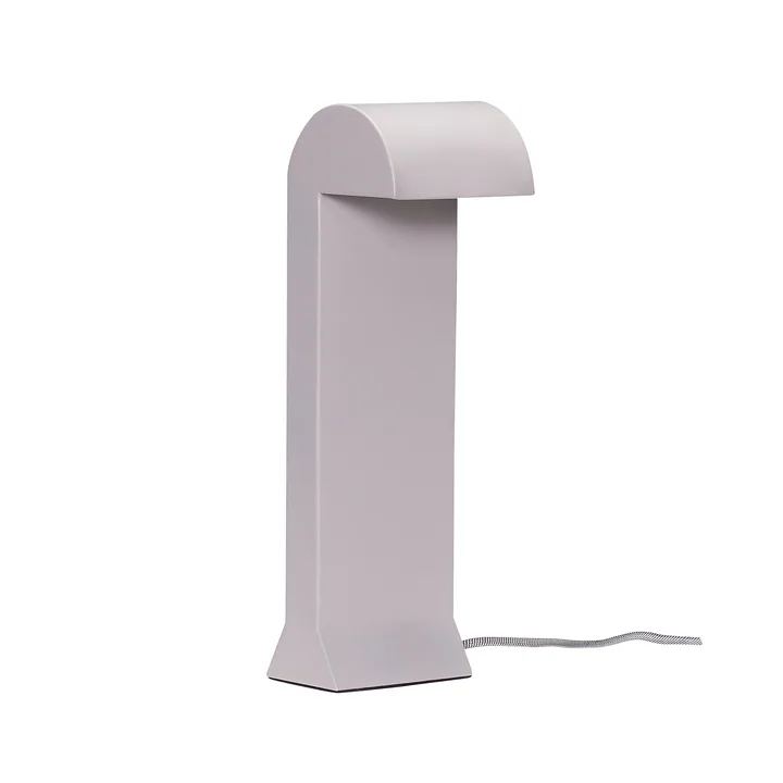 Hübsch Interior - Soothe LED Tischleuchte, hellgrau