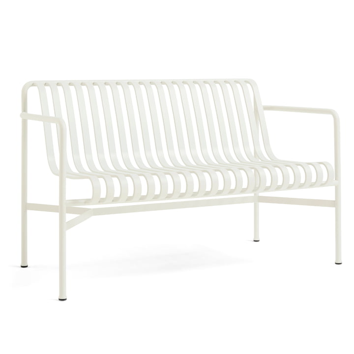 Hay - Palissade Dining Bench, cremeweiß