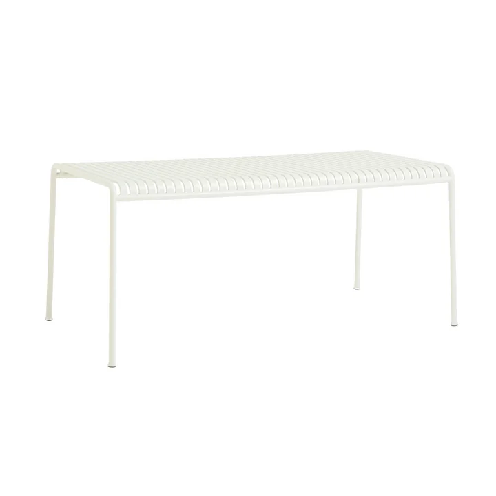 HAY - Palissade Tisch, rechteckig, 170 x 90 cm, cremeweiß