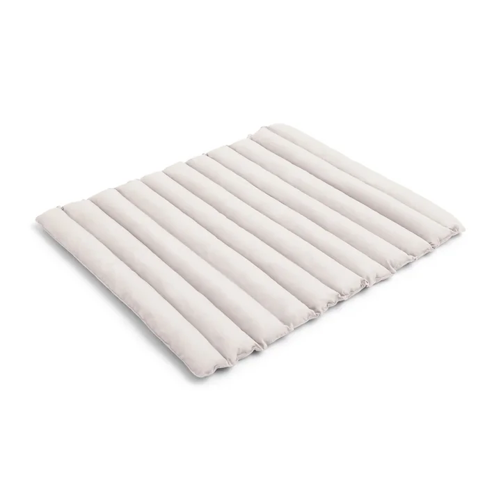 HAY - Palissade Soft Quilted Cushion, für Dining Bench, cremeweiß