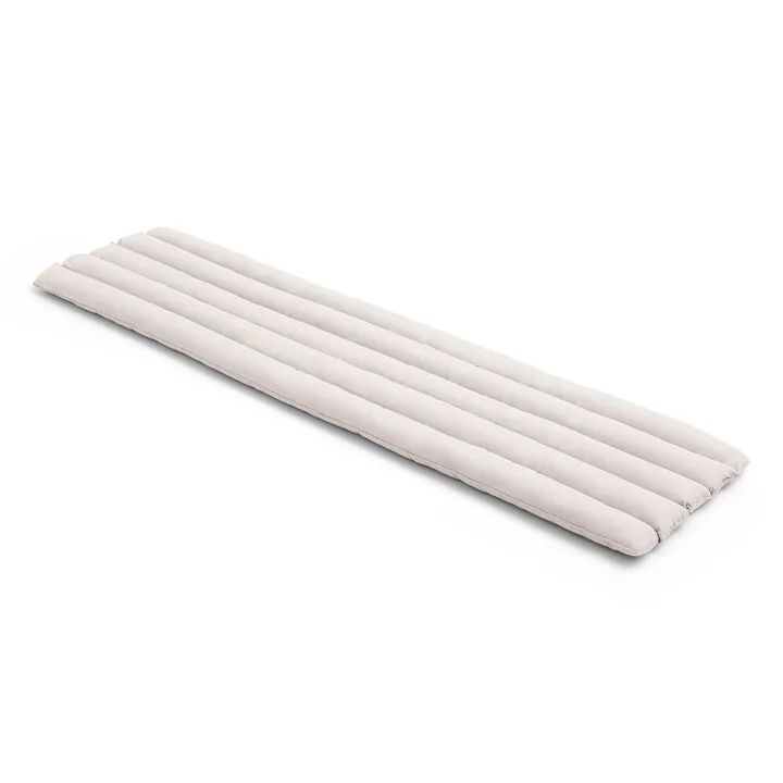 HAY - Palissade Soft Quilted Cushion, für Chaise Longue, cremeweiß