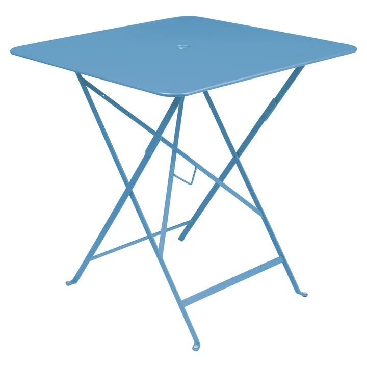 Fermob - Bistro Klapptisch, 71 x 71 cm, maya blue