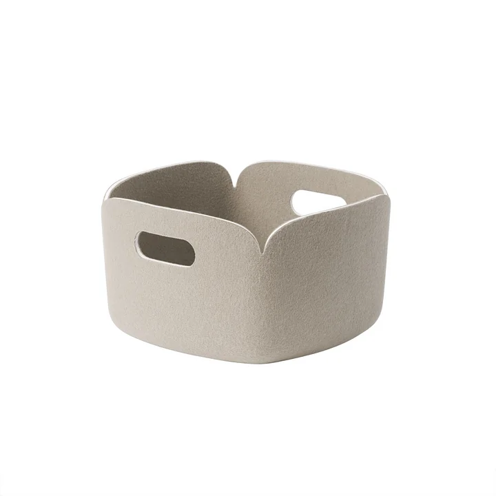 Muuto - Restore Aufbewahrungskorb 28 x 28 cm, sand