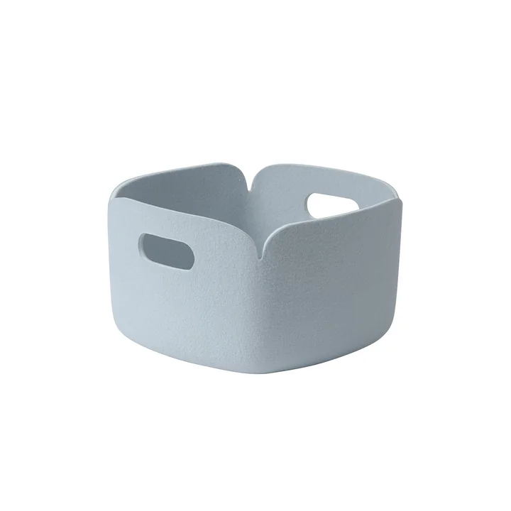 Muuto - Restore Aufbewahrungskorb 28 x 28 cm, hellblau