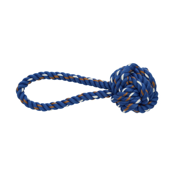 OYOY ZOO - Otto Hunde Seilspielzeug, optic blue