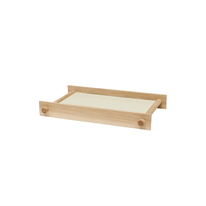 OYOY - Pieni Tablett small, L 36,5 x B 23,5 cm, clay