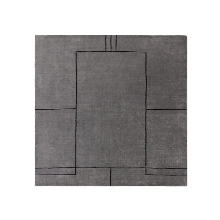 &Tradition - Cruise Teppich AP11, 240 x 240 cm, Colombo grey blue