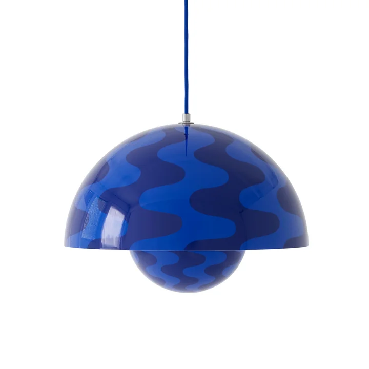 &Tradition - FlowerPot Pendelleuchte VP7, kobaltblau / dämmerungsblau