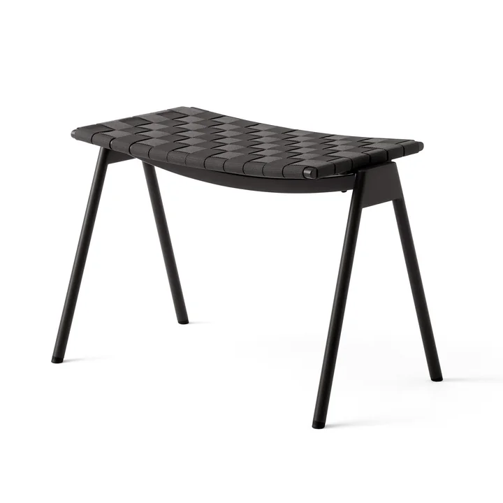 &Tradition - Ville AV46 Outdoor Fußhocker, warm black