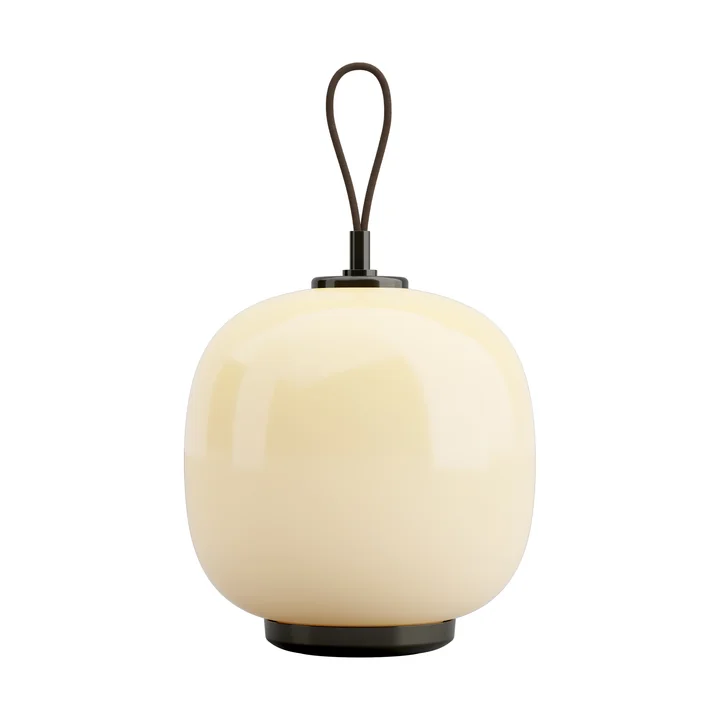 Louis Poulsen - VL45 Radiohus Portable LED Tischleuchte, messing / glossy pale yellow