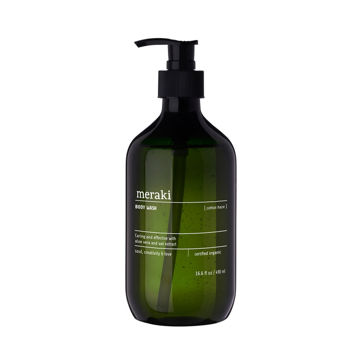 Meraki - Body Wash, Cotton Haze, 490 ml (10th Anniversary Edition)