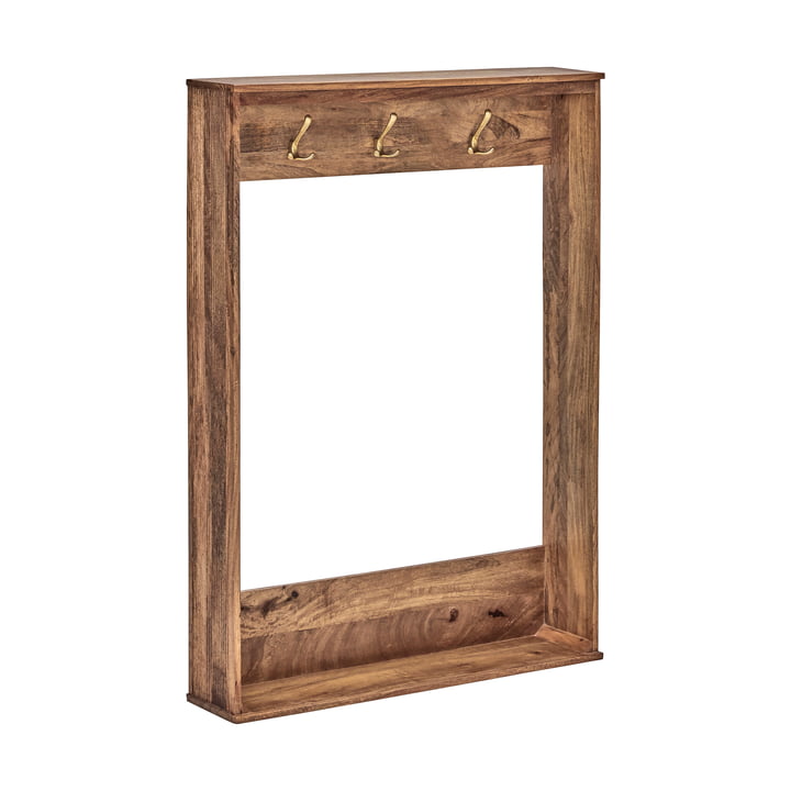 House Doctor - Balance Wandgarderobe, 100 x 141 cm, antique brown