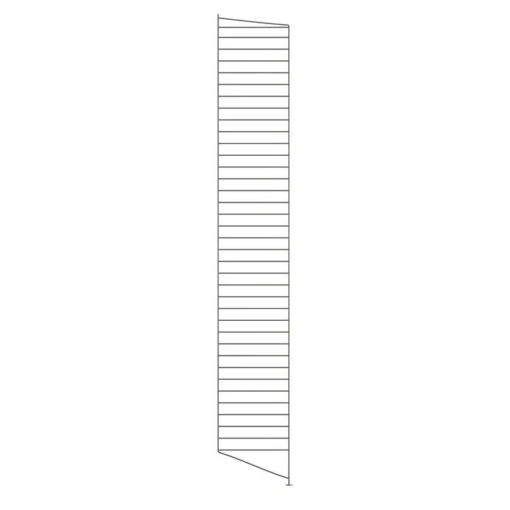String - Bodenleiter für String Regal 200 x 30 cm, dunkelgrau