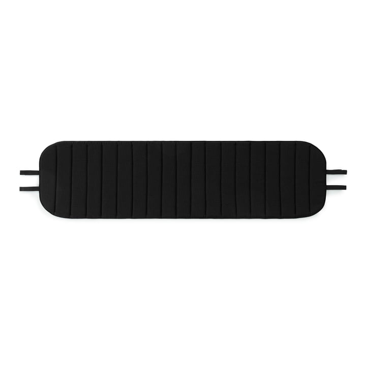 Normann Copenhagen - Vig Bank Sitzauflage, schwarz