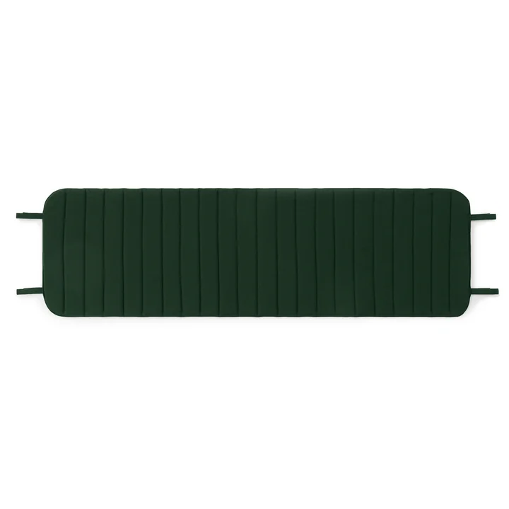 Normann Copenhagen - Vig Liegestuhl Sitzauflage, dunkelgrün