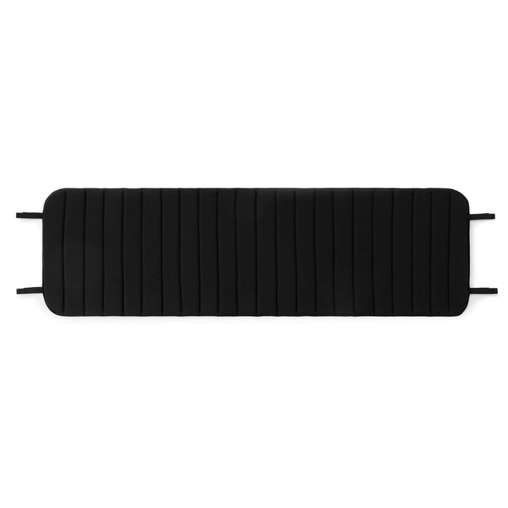 Normann Copenhagen - Vig Liegestuhl Sitzauflage, schwarz