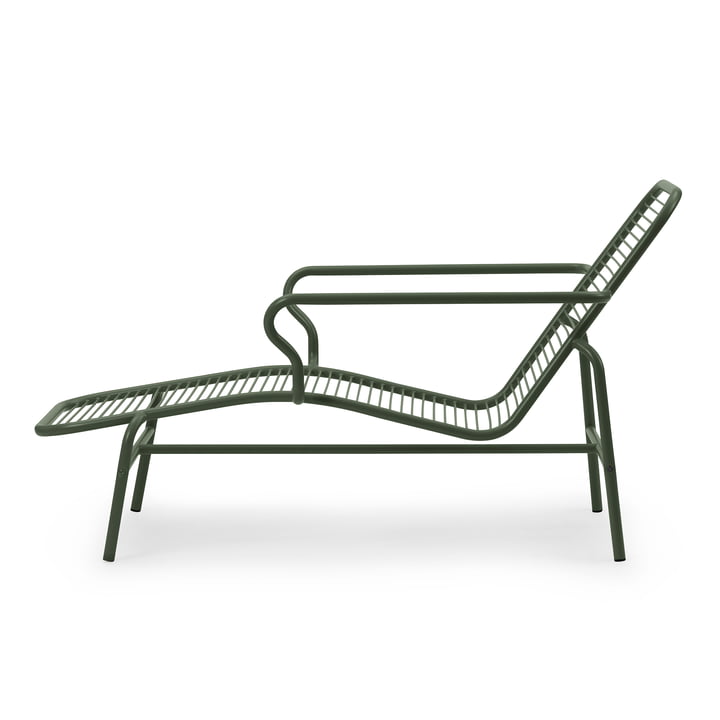 Normann Copenhagen - Vig Liegestuhl, dunkelgrün
