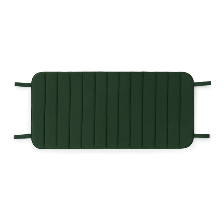 Normann Copenhagen - Vig Lounge Chair Kissen, dunkelgrün