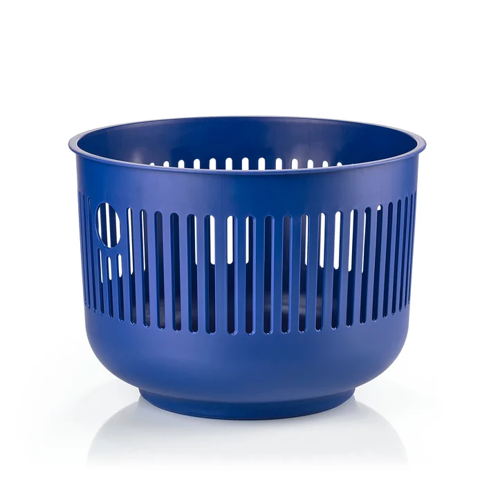 Zone Denmark - Ume Wäschekorb, H 29 cm, indigo blue