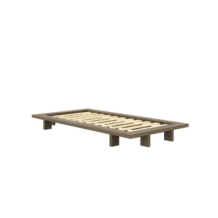 Karup - Japan Bett 90 x 200 cm, Kiefer carobbraun