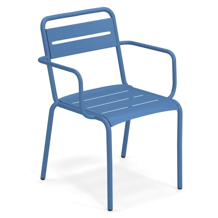 Emu - Star Outdoor Armlehnstuhl, marineblau