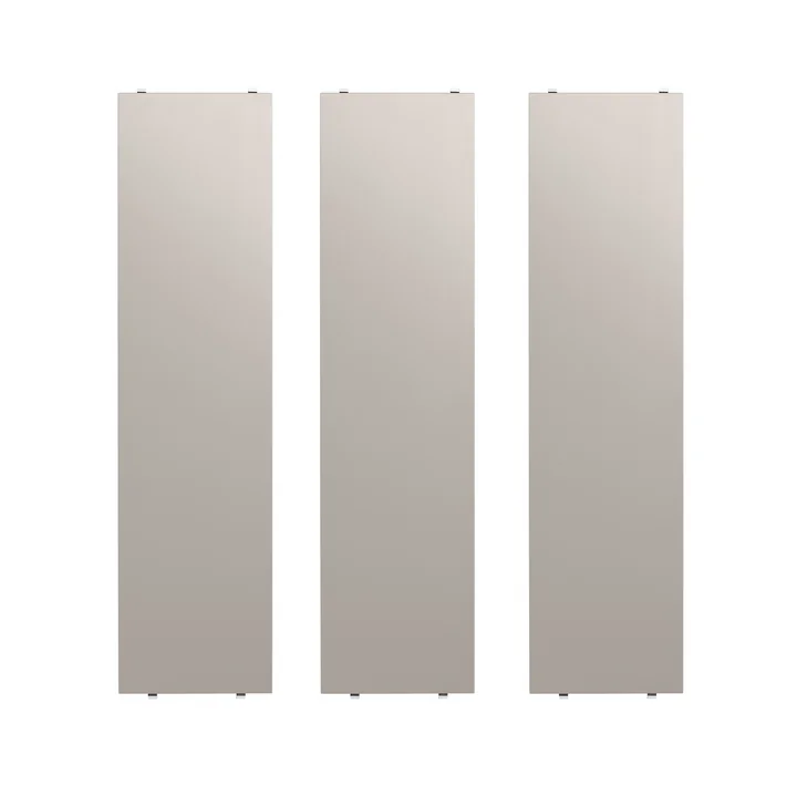 String - Regalboden 78 x 20 cm (3er-Pack), beige
