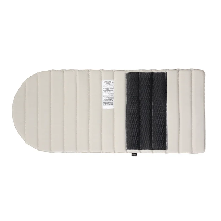 Tom Dixon - Groove Outdoor Sitz-/Rückenkissen, 87 x 37,8 cm, putty