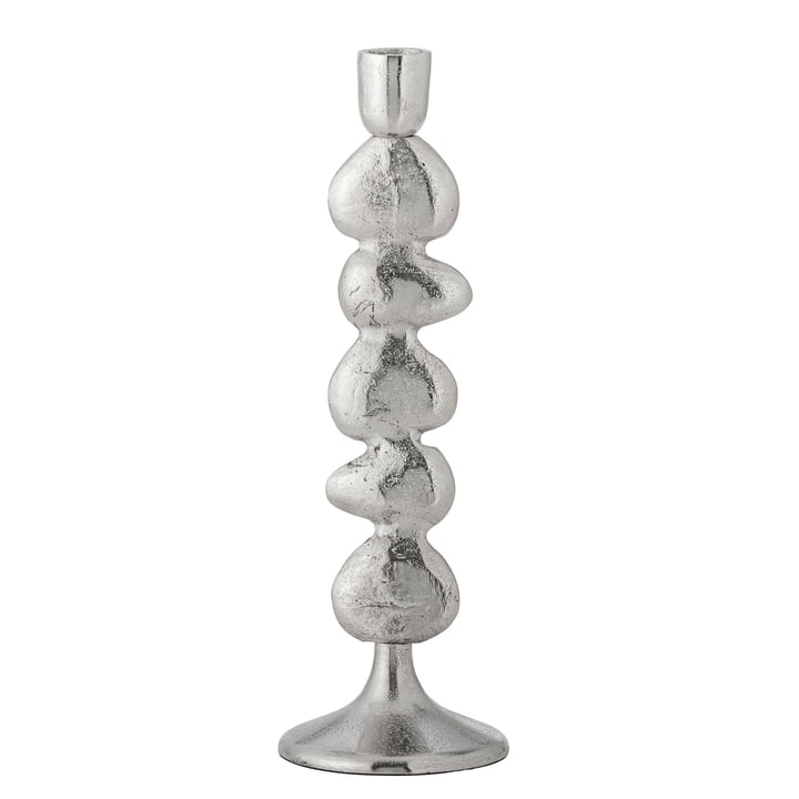 Bloomingville - Metina Kerzenständer, H 28,5 cm, silber