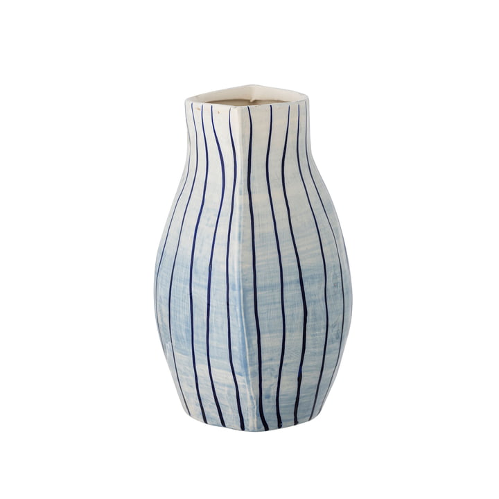 Bloomingville - Esra Vase, H 22 cm, blau